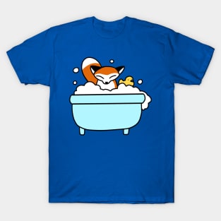 Bubble Bath Fox T-Shirt